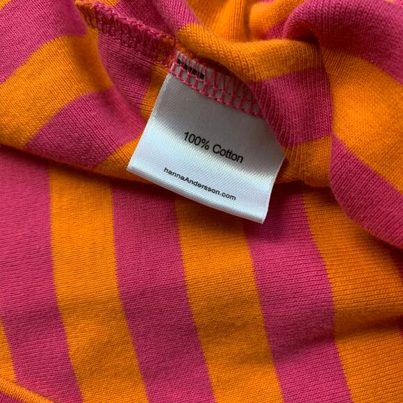 Hanna Andersson Striped Dress Made in Peru - Picture 6 of 7